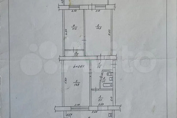 3-к квартира, 78 м², 1/5 эт.