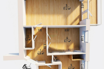 2-к квартира, 42 м², 2/5 эт.